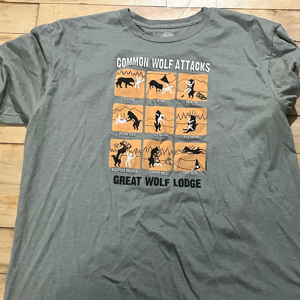 Great Wolf Lodge ‘Common Wolf Attacks’ Tee